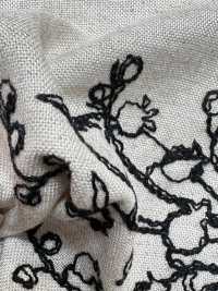 KCL524-D2896 Encaje De Lona De Lino Y Rayón[Fabrica Textil] Uni Textile(Estudio Komon) Subfoto