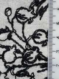 KCL524-D2896 Encaje De Lona De Lino Y Rayón[Fabrica Textil] Uni Textile(Estudio Komon) Subfoto