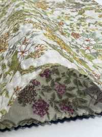 7026-620-1 80 Pequeñas Flores Botánicas Lawn Miracle Wave[Fabrica Textil] HOKKOH Subfoto