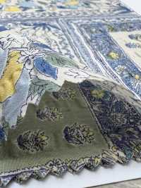 7026-615-6 Patrón De Pañuelo Ondulado De Césped 60[Fabrica Textil] HOKKOH Subfoto