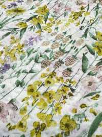 8026-680-7 80 Flores De Acuarela De Lawn Miracle Wave[Fabrica Textil] HOKKOH Subfoto