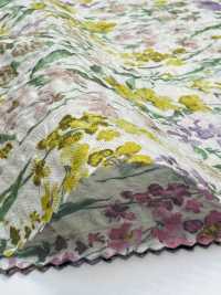 8026-680-7 80 Flores De Acuarela De Lawn Miracle Wave[Fabrica Textil] HOKKOH Subfoto