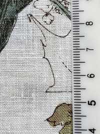 8026-780-1 Flores De Acuarela 100% Lino[Fabrica Textil] HOKKOH Subfoto