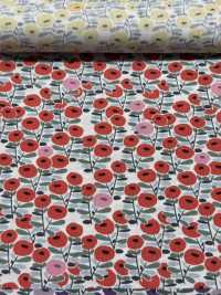 KTS7102 Estampado De Hana De Caramelo De Paño Ancho[Fabrica Textil] Algodón Kobayashi Subfoto