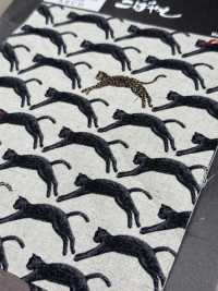 KTS7103 Impresión De Lino Loomstate Cat Seigaiha[Fabrica Textil] Algodón Kobayashi Subfoto