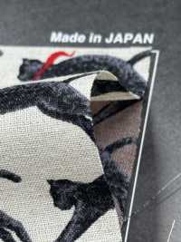 KTS7103 Impresión De Lino Loomstate Cat Seigaiha[Fabrica Textil] Algodón Kobayashi Subfoto