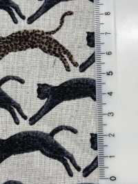 KTS7103 Impresión De Lino Loomstate Cat Seigaiha[Fabrica Textil] Algodón Kobayashi Subfoto