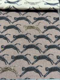 KTS7103 Impresión De Lino Loomstate Cat Seigaiha[Fabrica Textil] Algodón Kobayashi Subfoto