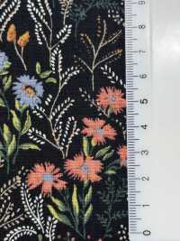 KTS7114 Lino Loomstate Con Estampado Floral[Fabrica Textil] Algodón Kobayashi Subfoto