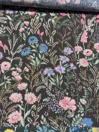 KTS7114 Lino Loomstate Con Estampado Floral[Fabrica Textil] Algodón Kobayashi Subfoto