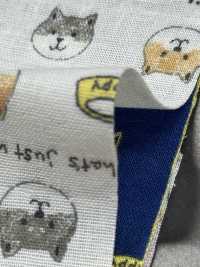 KTS6485 Estampado De Shiba Inu De Doble Gasa[Fabrica Textil] Algodón Kobayashi Subfoto