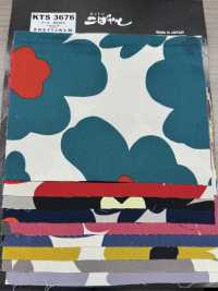 KTS3676 Estampado Nórdico De Sarga[Fabrica Textil] Algodón Kobayashi Subfoto