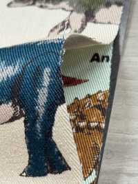 KTS6036 Estampado De Dinosaurio De Sarga[Fabrica Textil] Algodón Kobayashi Subfoto
