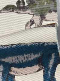 KTS6036 Estampado De Dinosaurio De Sarga[Fabrica Textil] Algodón Kobayashi Subfoto