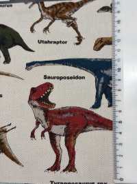KTS6036 Estampado De Dinosaurio De Sarga[Fabrica Textil] Algodón Kobayashi Subfoto