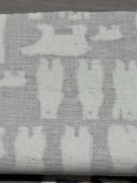 KTS7108 Estampado De Oso Polar Banzai De Sarga[Fabrica Textil] Algodón Kobayashi Subfoto