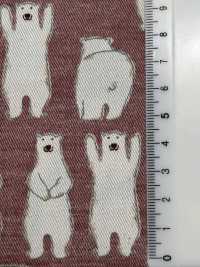 KTS7108 Estampado De Oso Polar Banzai De Sarga[Fabrica Textil] Algodón Kobayashi Subfoto