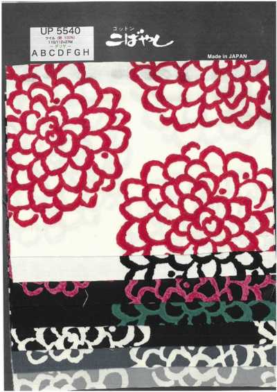 UP5540 Sarga estampada con dalias