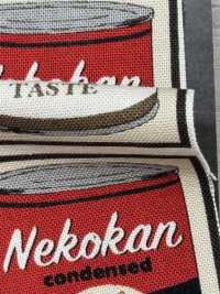 KTS7085 Impresión De Comida Para Gatos En Lienzo De Algodón[Fabrica Textil] Algodón Kobayashi Subfoto