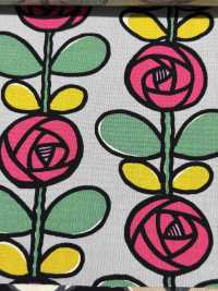 UP5693 Impresión De Rosa En Lienzo 10/1[Fabrica Textil] Algodón Kobayashi Subfoto