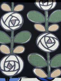 UP5693 Impresión De Rosa En Lienzo 10/1[Fabrica Textil] Algodón Kobayashi Subfoto