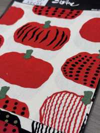UP5910 Impresión De Calabaza En Lienzo 10/1[Fabrica Textil] Algodón Kobayashi Subfoto