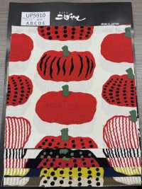 UP5910 Impresión De Calabaza En Lienzo 10/1[Fabrica Textil] Algodón Kobayashi Subfoto