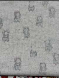 KTS7106 Impresión De Gato De La Suerte En Lienzo De Lino[Fabrica Textil] Algodón Kobayashi Subfoto