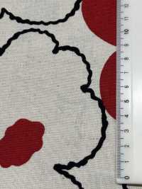 UP5928 Lienzo De Lino Con Estampado De Flores De Melocotón[Fabrica Textil] Algodón Kobayashi Subfoto