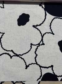 UP5928 Lienzo De Lino Con Estampado De Flores De Melocotón[Fabrica Textil] Algodón Kobayashi Subfoto