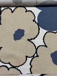 UP5928 Lienzo De Lino Con Estampado De Flores De Melocotón[Fabrica Textil] Algodón Kobayashi Subfoto