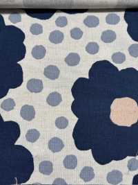 UP5958 Impresión De Granizo En Lienzo De Lino[Fabrica Textil] Algodón Kobayashi Subfoto