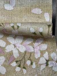 KTS6850 Estampado Con Patrón De Sakura De La Cruz Del Sur[Fabrica Textil] Algodón Kobayashi Subfoto