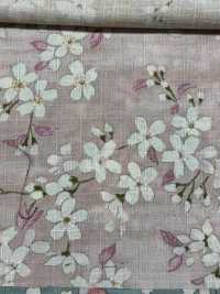 KTS6850 Estampado Con Patrón De Sakura De La Cruz Del Sur[Fabrica Textil] Algodón Kobayashi Subfoto