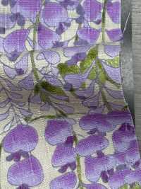 KTS7094 Estampado De Flores De Glicina De La Cruz Del Sur[Fabrica Textil] Algodón Kobayashi Subfoto