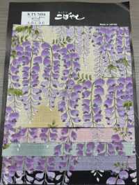 KTS7094 Estampado De Flores De Glicina De La Cruz Del Sur[Fabrica Textil] Algodón Kobayashi Subfoto