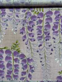 KTS7094 Estampado De Flores De Glicina De La Cruz Del Sur[Fabrica Textil] Algodón Kobayashi Subfoto