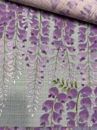 KTS7094 Estampado De Flores De Glicina De La Cruz Del Sur[Fabrica Textil] Algodón Kobayashi Subfoto