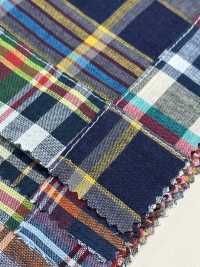 INDIA-2153 Patchwork De Madrás[Fabrica Textil] ARINOBE Subfoto