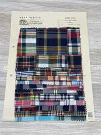 INDIA-2153 Patchwork De Madrás[Fabrica Textil] ARINOBE Subfoto