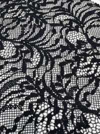 KKF8455-W-D1 Encaje Grand Raschel De Poliéster De Ancho Amplio[Fabrica Textil] Uni Textile(Estudio Komon) Subfoto