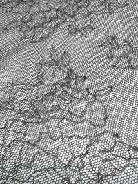 KKF8459SH-W-D1 Encaje Fruncido De Poliéster De Ancho Amplio[Fabrica Textil] Uni Textile(Estudio Komon) Subfoto