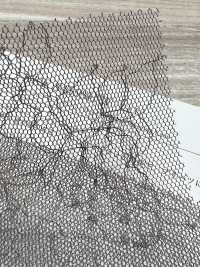 KKF8459SH-W-D1 Encaje Fruncido De Poliéster De Ancho Amplio[Fabrica Textil] Uni Textile(Estudio Komon) Subfoto