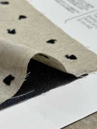 ON43697ID Bordado De Lino Estilo Mezclilla De 4 Pulgadas (Estilo índigo)[Fabrica Textil] Oharayaseni Subfoto