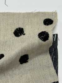 ON43698NA Bordado De Lino Tipo Mezclilla De 4 Pulgadas (Color Natural)[Fabrica Textil] Oharayaseni Subfoto