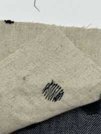 ON43698ID Bordado De Lino Estilo Mezclilla De 4 Pulgadas (Estilo índigo)[Fabrica Textil] Oharayaseni Subfoto