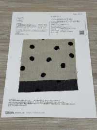 ON43698ID Bordado De Lino Estilo Mezclilla De 4 Pulgadas (Estilo índigo)[Fabrica Textil] Oharayaseni Subfoto