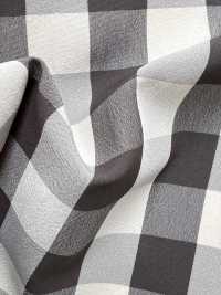 KKF1940CD-W-D1 Cuadros De Seersucker De Ancho Amplio[Fabrica Textil] Uni Textile(Estudio Komon) Subfoto