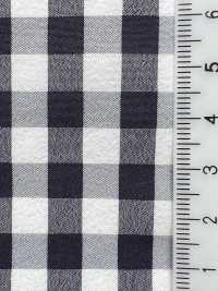 KKF1940CD-W-D2 Cuadros De Seersucker De Ancho Amplio[Fabrica Textil] Uni Textile(Estudio Komon) Subfoto