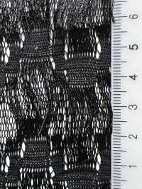 KKF2980-D1 Tul Con Flecos Aireados[Fabrica Textil] Uni Textile(Estudio Komon) Subfoto